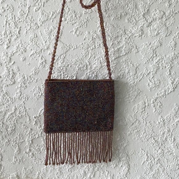 Vintage Inge Christopher multicolor beaded bag - Picture 4 of 7